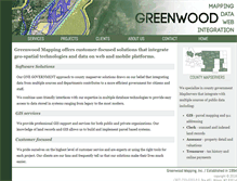 Tablet Screenshot of maps.greenwoodmap.com